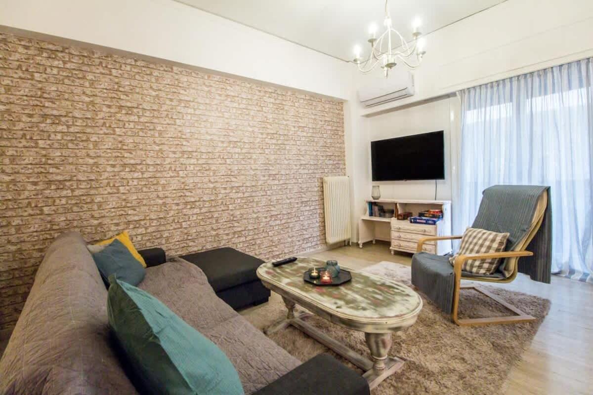 Stylish Apt In Athens Center 外观 照片